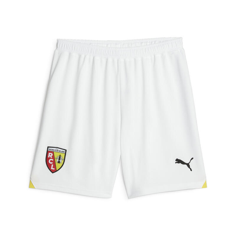 RC Lens 23/24 derde voetbalshort PUMA White Pelé Yellow