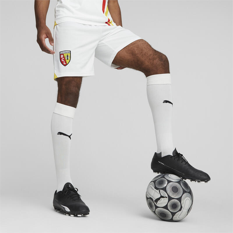 RC Lens Football 23/24 Ausweichshorts Herren PUMA White Pelé Yellow