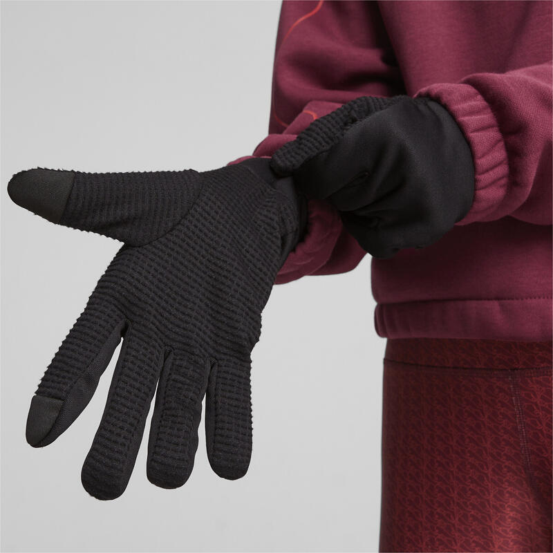 KESZTYŰ Puma ESS Fleece Gloves, Fekete, Unisex