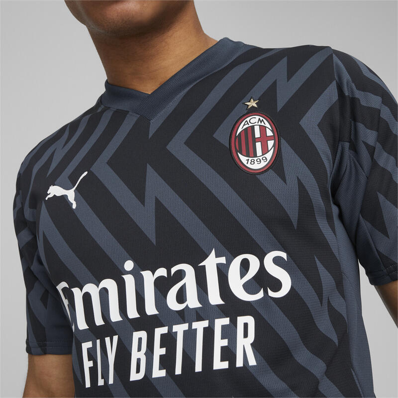 AC Milan Kurzärmliges Fußball-Torwarttrikot Herren PUMA Dark Night Blue