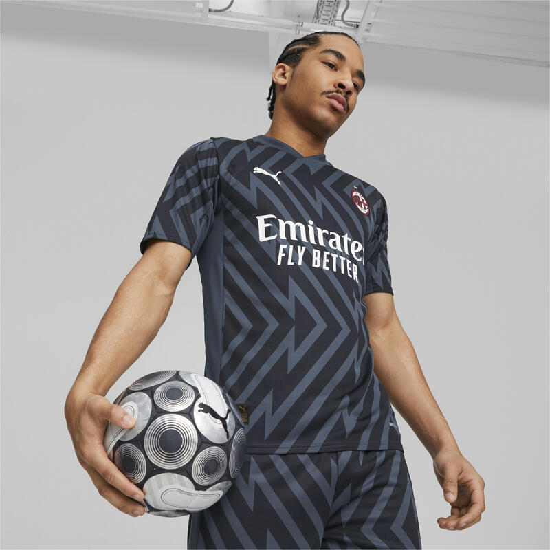 AC Milan Kurzärmliges Fußball-Torwarttrikot Herren PUMA Dark Night Blue