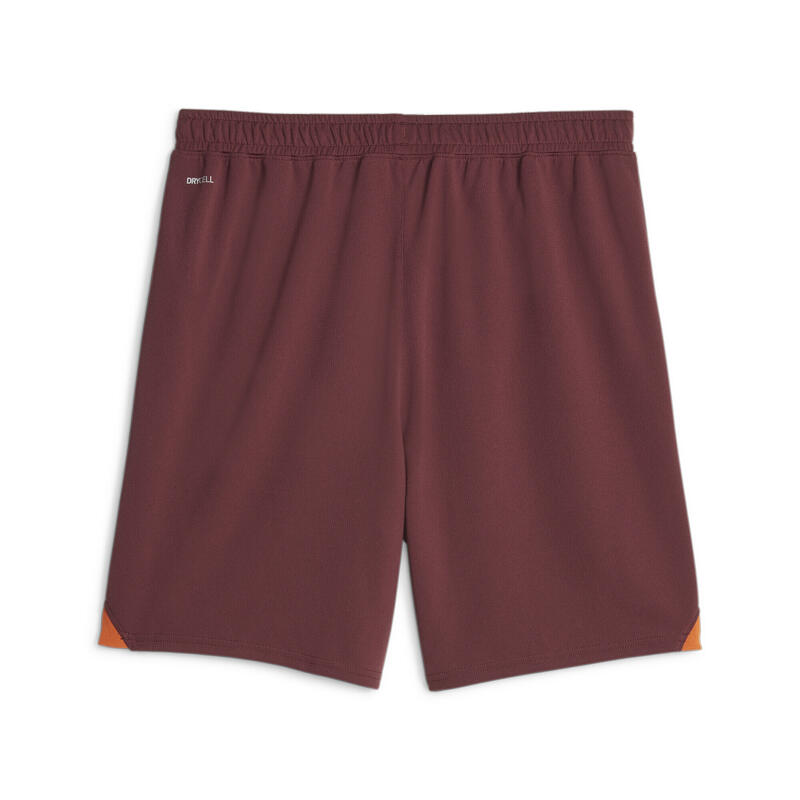 Manchester City Fußballshorts Herren PUMA Aubergine Cayenne Pepper Purple Orange