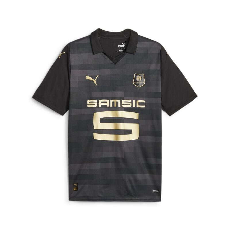 Stade Rennais F.C. 23/24 Ausweichtrikot Herren PUMA Black Matte Gold Beige