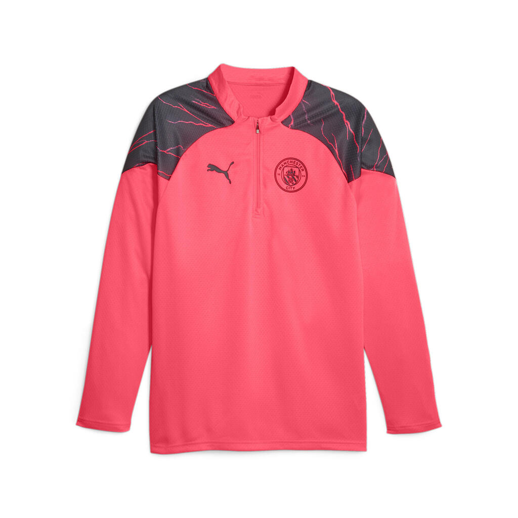 Survêtement Puma MCFC TRG 1/4 ZIP Rose