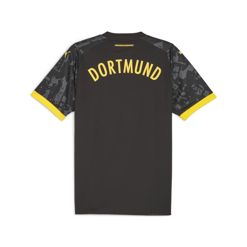 Camiseta Borussia Dortmund visitante 23/24 Hombre PUMA Black Cyber Yellow