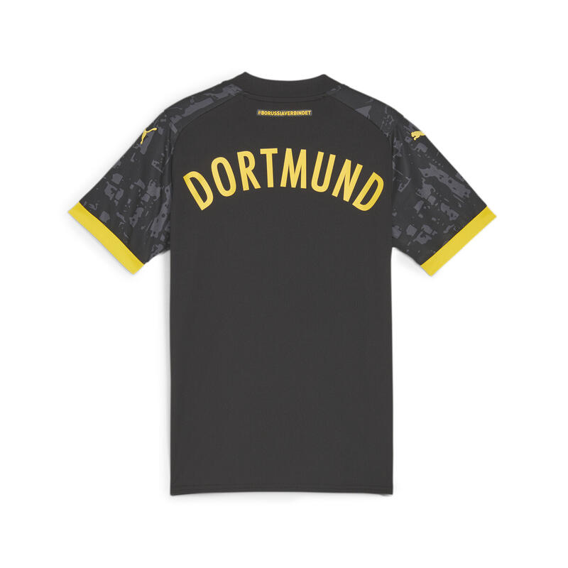 Camiseta Niño Borussia Dortmund visitante 23/24 PUMA Black Cyber Yellow