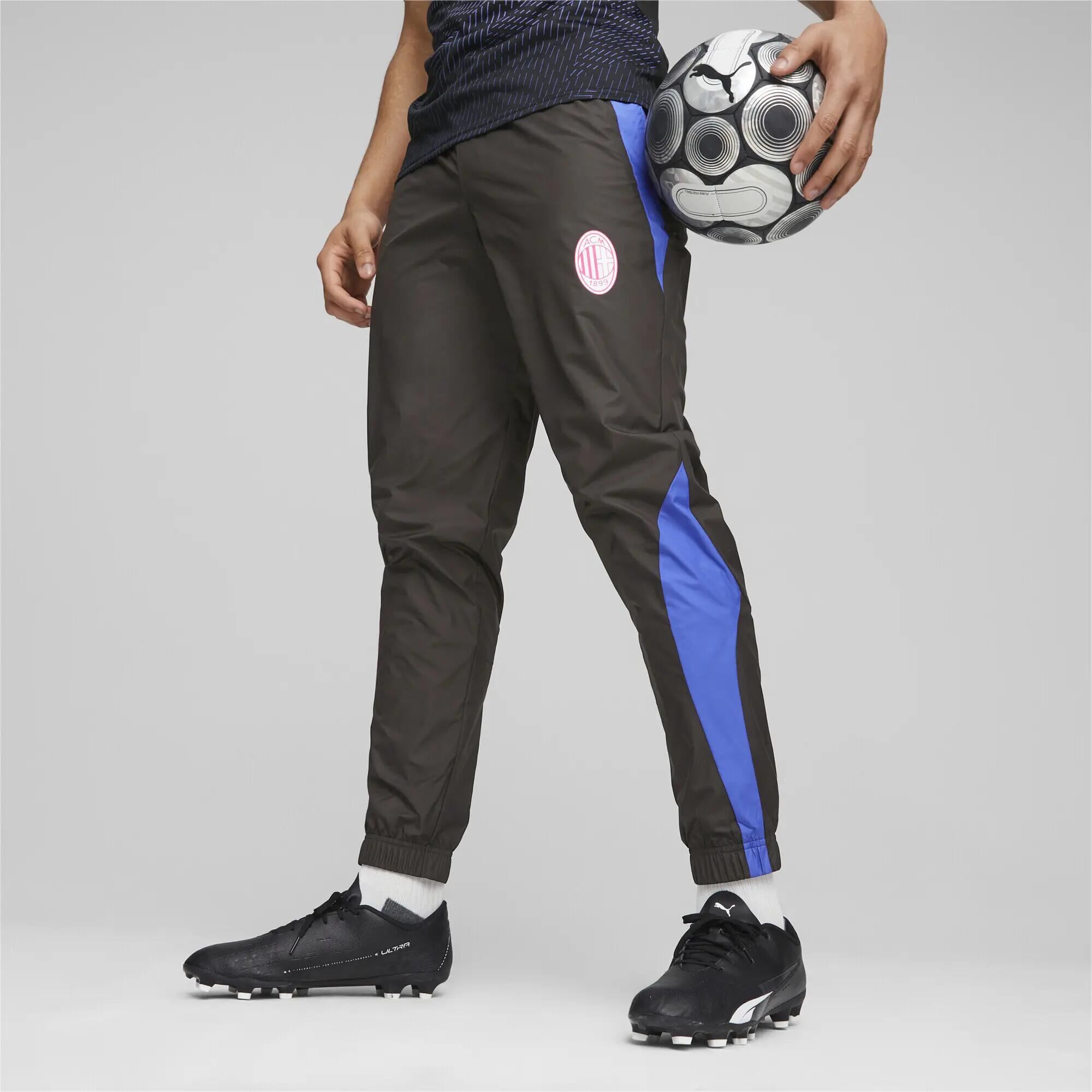 Pantaloni da calcio intessuti A.C. Milan pre-partita PUMA 2/6