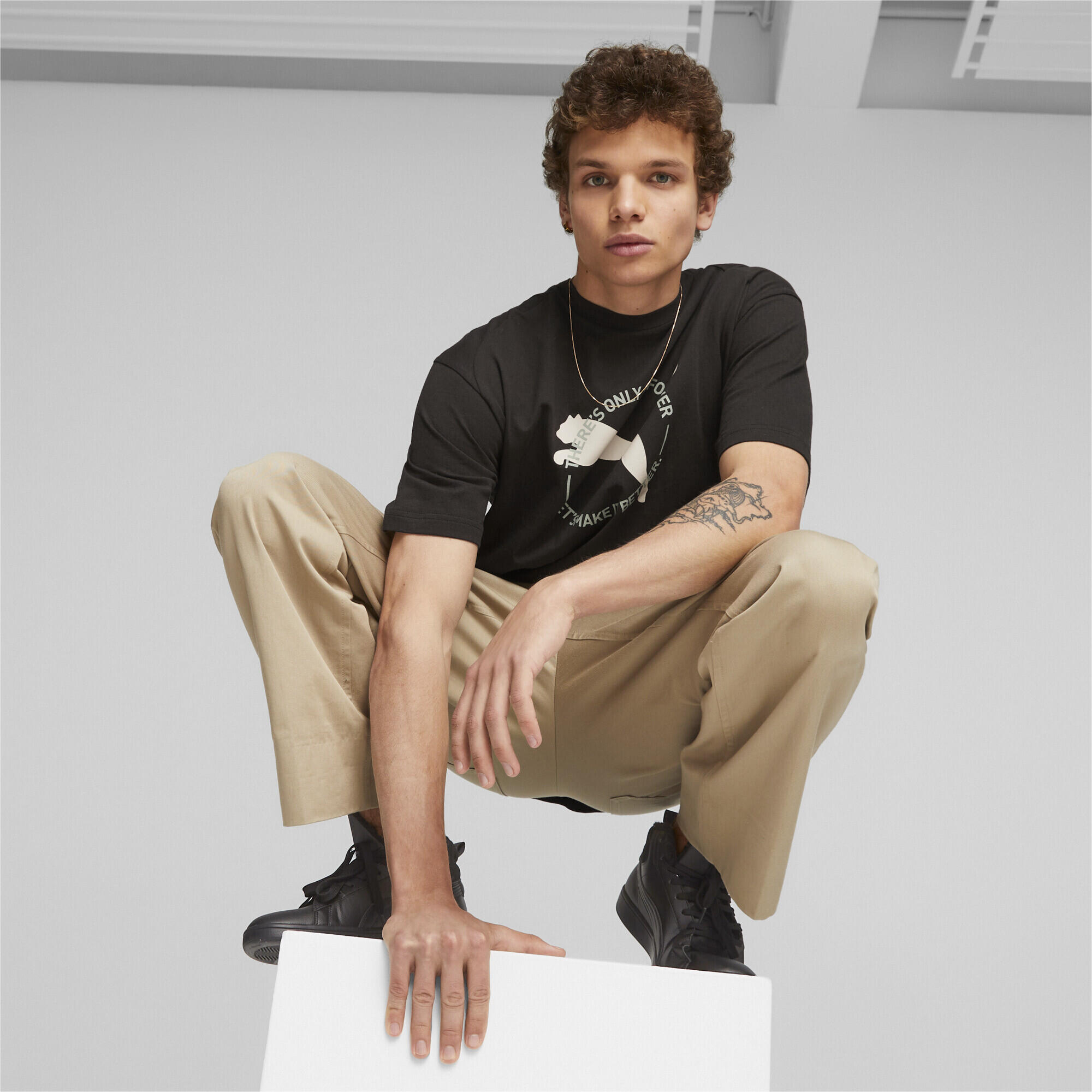 Camiseta Better Sportswear Hombre PUMA Black 3/5