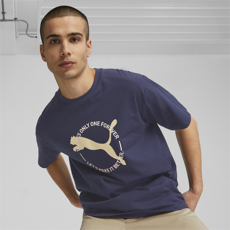 Better Sportswear T-shirt voor heren PUMA Navy Blue