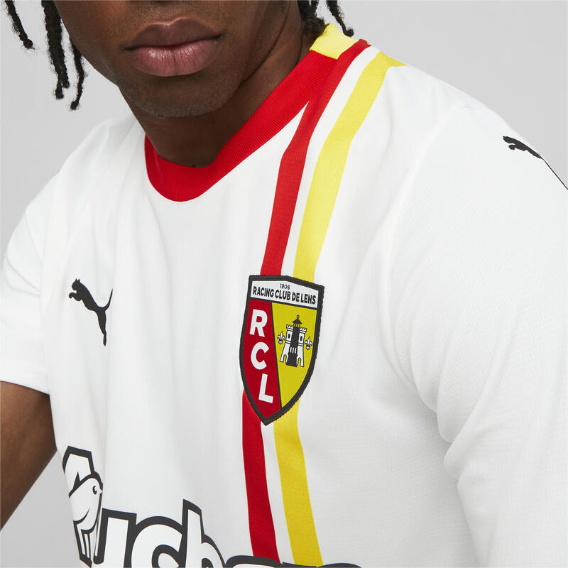 Maglia gara Third RC Lens da uomo PUMA White Pelé Yellow