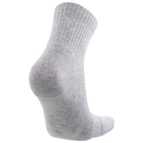 wucht P3 Badminton Socks (短筒襪)  Grey with Signal Cyan Size 3