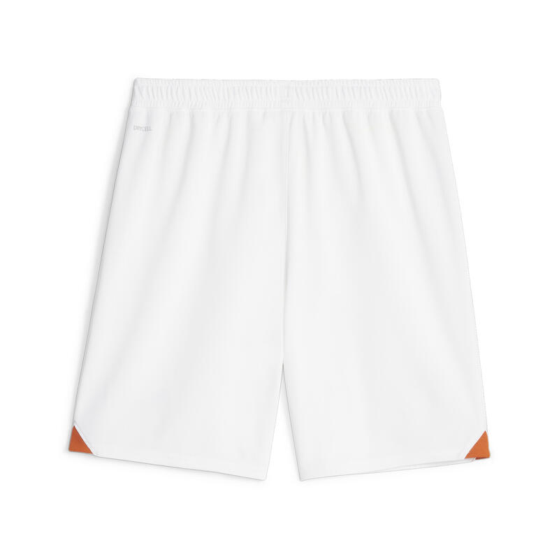 Manchester City voetbalshort PUMA White Cayenne Pepper Orange