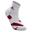 wucht P5 Badminton Socks Low Cut Grey with Power Berry Size 2