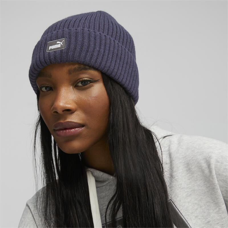 Klassische Beanie mit Umschlag Erwachsene PUMA Navy Blue