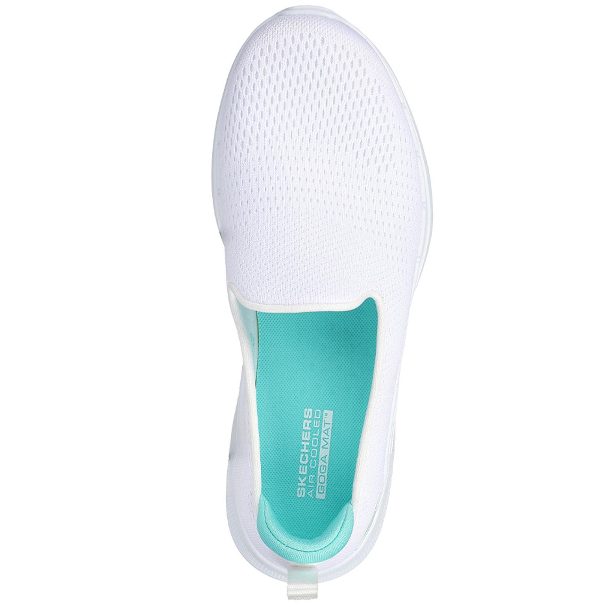 Tênis Brancos Skechers Go Walk 6 Femininos 5/5