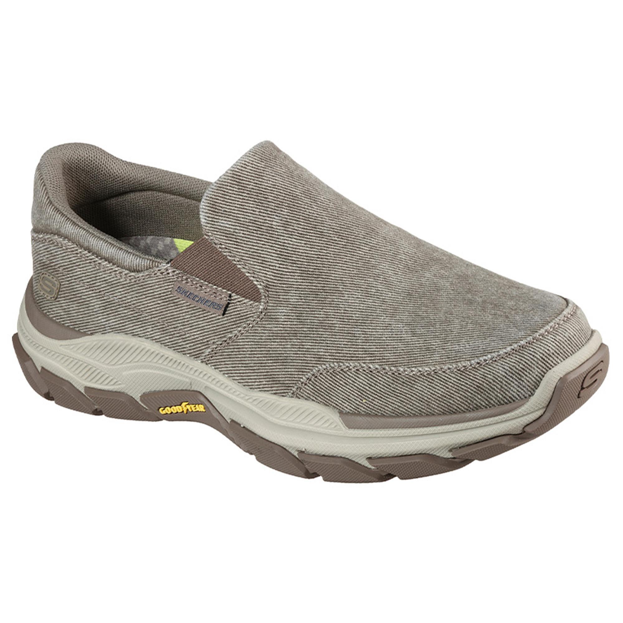 Zapatillas Skechers Hombre Respected Canvas Taupe 2/5