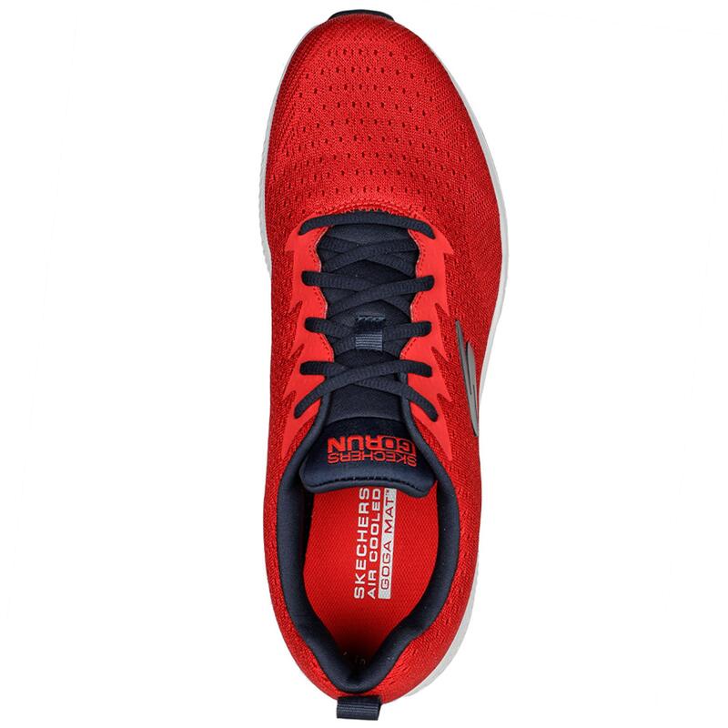 Zapatillas Deportivas Caminar Hombre Skechers 220375_RED Rojos con Cordones