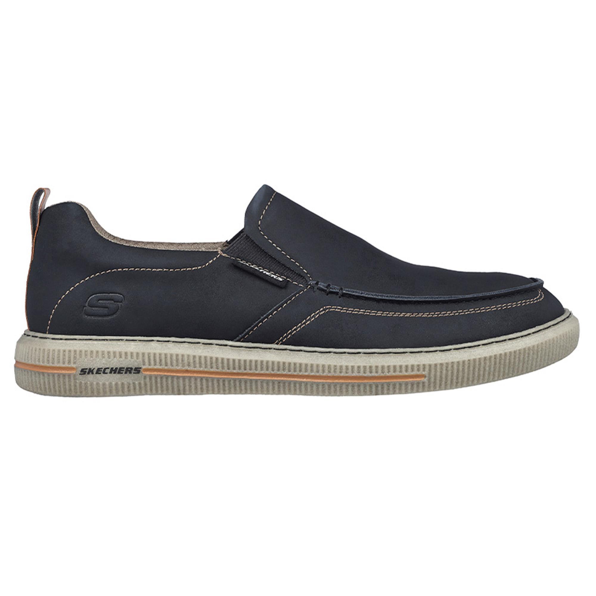 Zapatillas Caminar Hombre Skechers 210578 BLK Negras sin Cordones Decathlon
