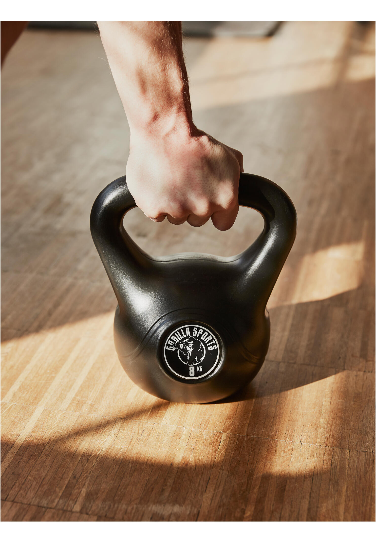 Kettlebells - Kunststof - 18 kg & 16 kg - Set van 2 6/7