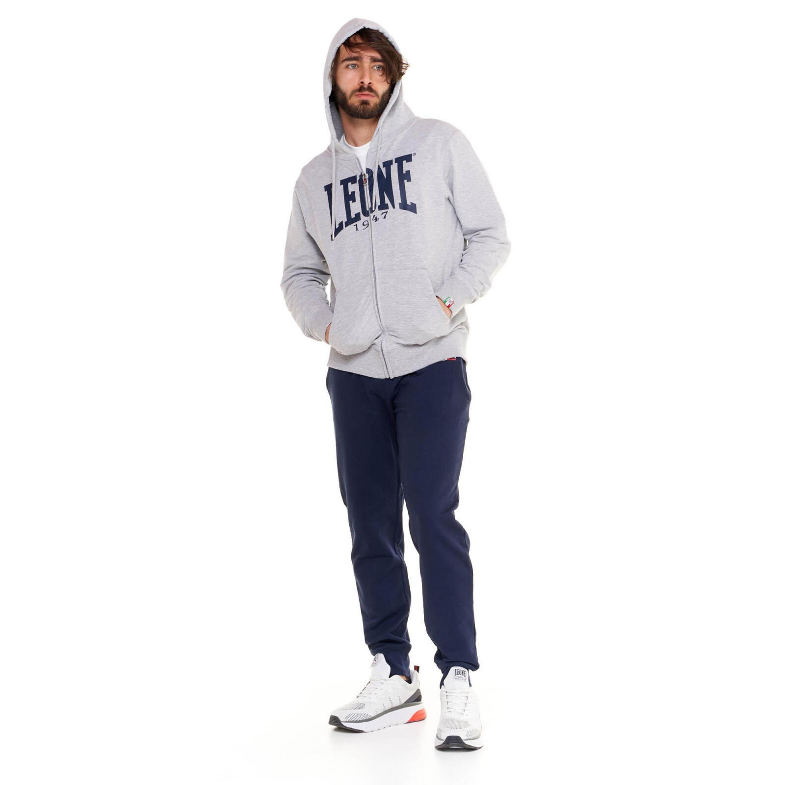 Vêtements Leone 1947 - Sweat-shirts à capuche zippés pour hommes 2/8