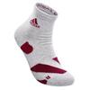 wucht P5 Badminton Socks Low Cut Grey with Power Berry Size 3