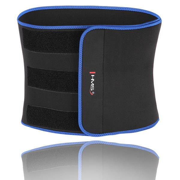 Hms - Ceinture Amincissante Pour Le Ventre Br1313 Hms - Ceinture Lombaire - Bleu|noir - Taille Unique - Decathlon