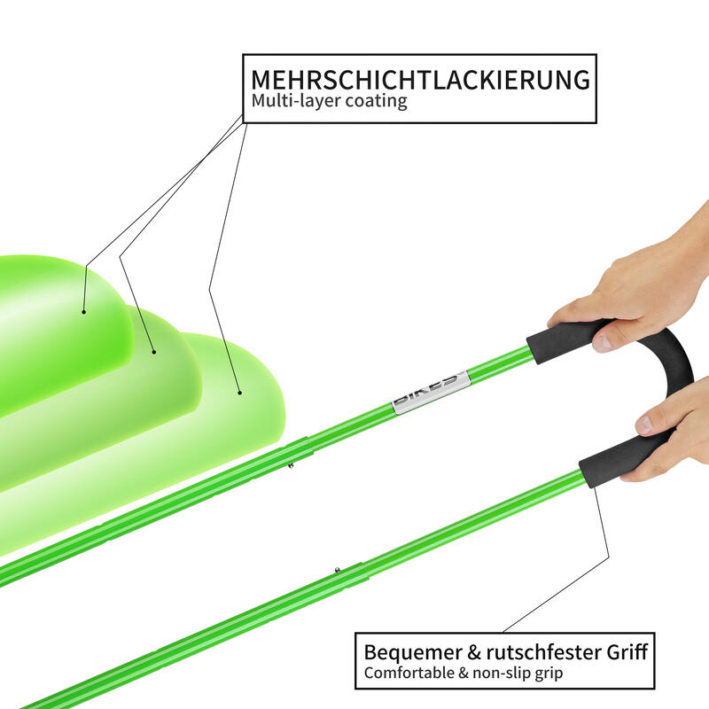 Schiebestange - Schubstange Haltestange für Kinderfahrrad - Fahrrad Lernhilfe