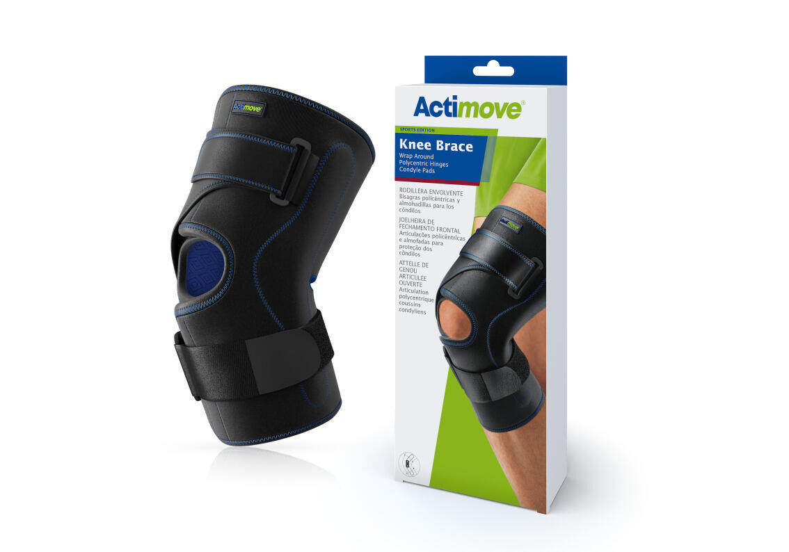 ACTIMOVE Actimove - Sports Edition - Knee Brace - Black