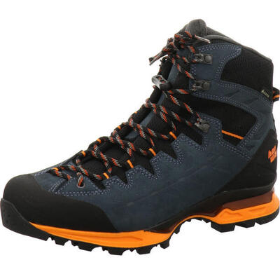 Makra trek gtx wandelschoen heren waterdichte hoge wandelschoenen steel/orange
