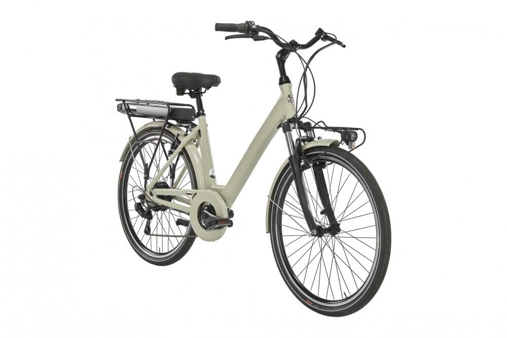 BICICLETA ELÉCTRICA A4 AGORA 26 BEIGE 3/5