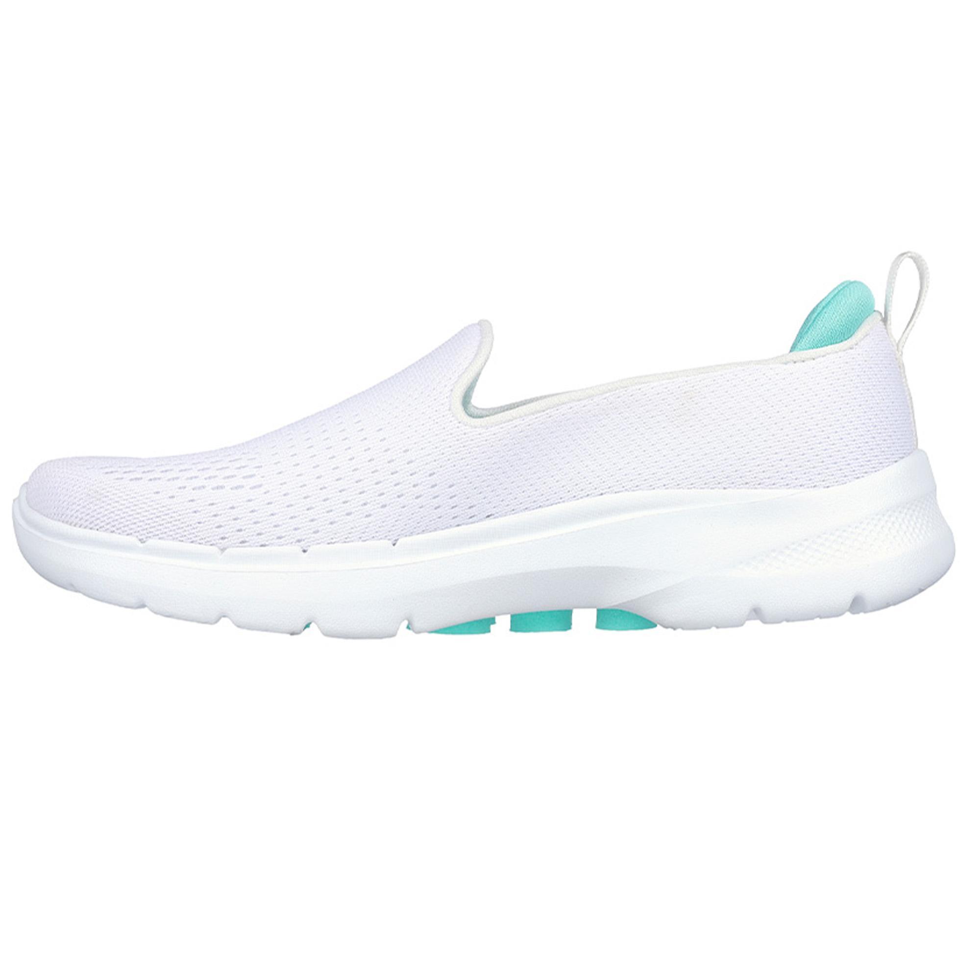 Tênis Brancos Skechers Go Walk 6 Femininos 4/5