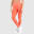 Damen High Waist Leggings Amaze Pro Orange Melange für Sport & Freizeit