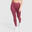 Damen High Waist Leggings Amaze Pro Bordeaux für Sport & Freizeit