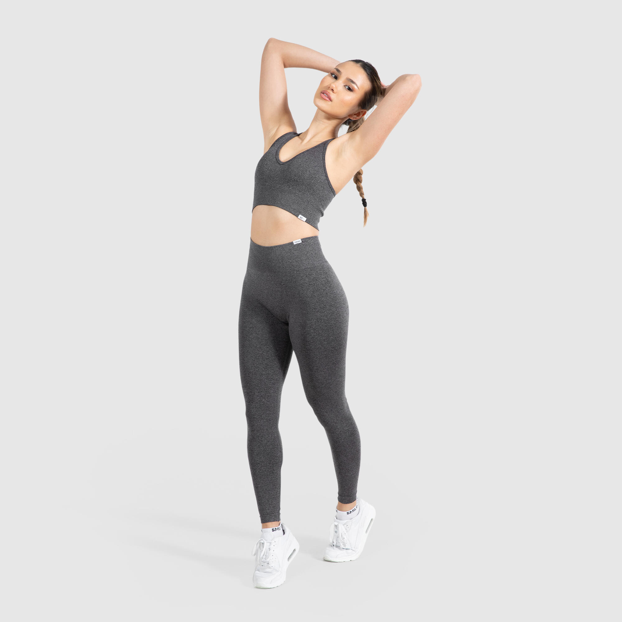 Damen Sport BH Amaze Pro Anthrazit Melange 3/7