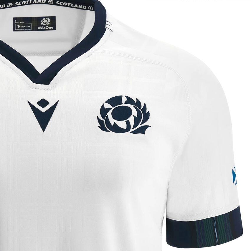 Macron Scotland Rugby World Cup 2023 Mens Away Shirt 4/6