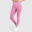 Damen High Waist Leggings Amaze Pro Dunkelpink Melange für Sport & Freizeit