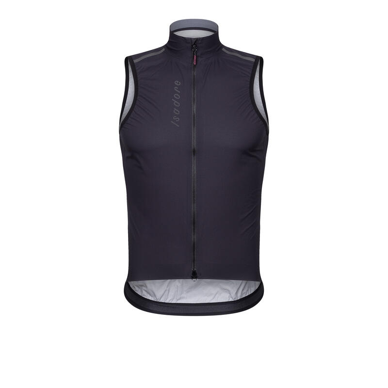 Gilet da ciclismo da uomo Impermeabile Signature Antracite