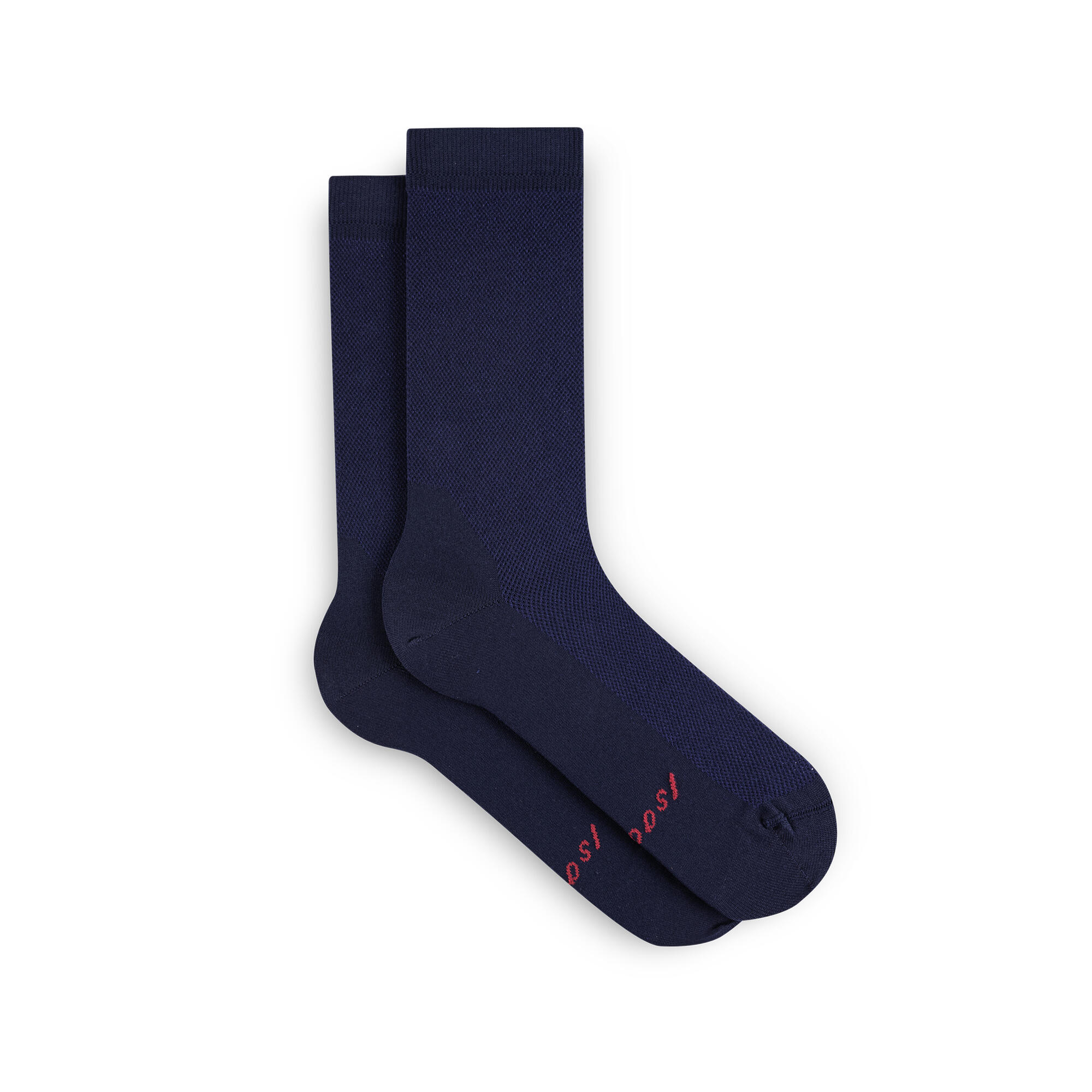 Isadore - Chaussettes De Cyclisme Unisexe Léger Signature Climber's Bleu De Travail - Chaussettes - Bleu - 35/38 - Decathlon
