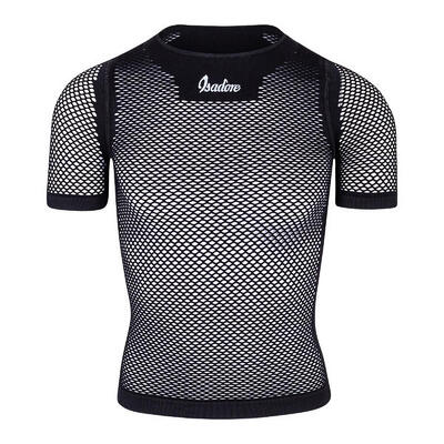Maglia intima a maniche corte da ciclismo unisex Echelon Nero
