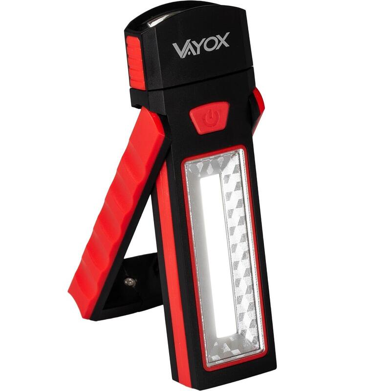 Vayox VA0101 lampe de poche de camping 120lm, fonctionnant sur batterie