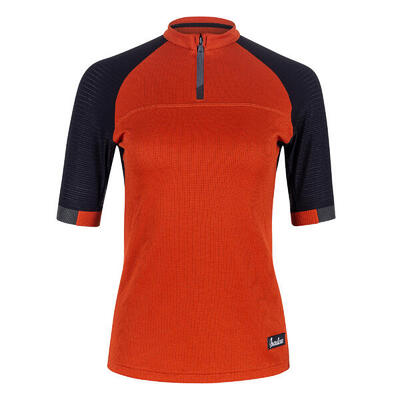 Dames wieler shirt met lange mouwen licht gravel rooibos