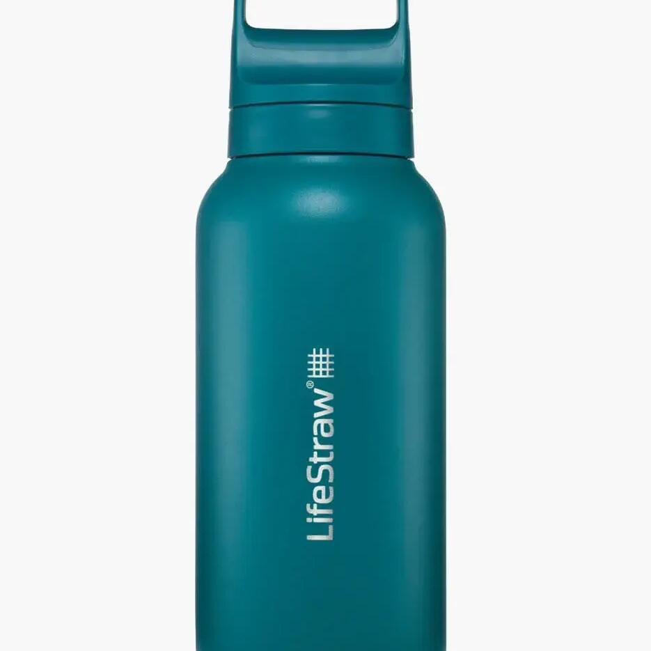 LifeStraw Go 2.0 Stainless Steel 1 L – Steel Laguna Teal