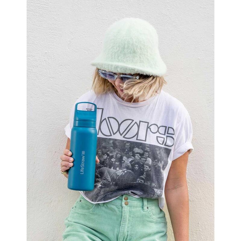 LifeStraw Go Series 700 ml Steel Laguna Teal