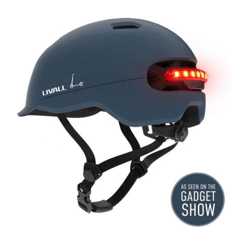 LIVALL C20 Scooter Cycle Helmet - Ocean Blue 54-58CM