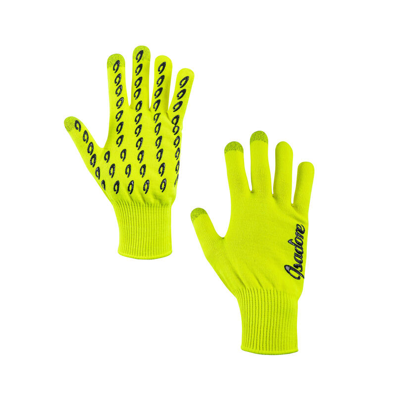 Guanti da ciclismo unisex Alta Visibilità Neon