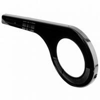 Ketingscherm 24/26/28" gsr junior voor 38-40 tands tandwielen - zwart