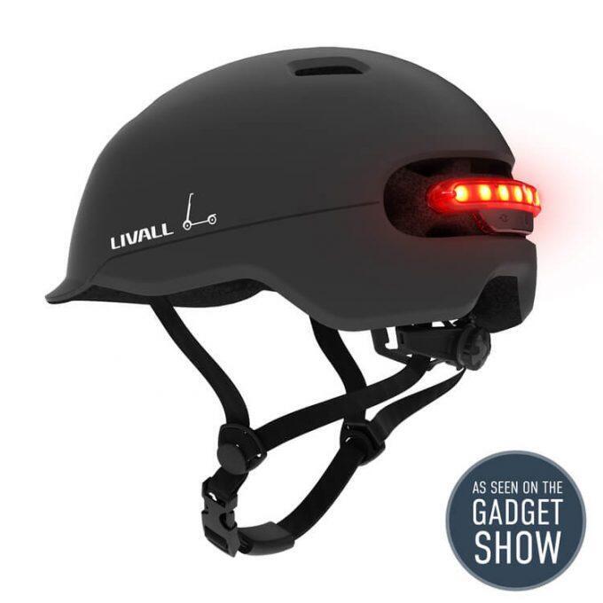 LIVALL C20 Scooter Cycle Helmet - Midnight Black 57-61CM