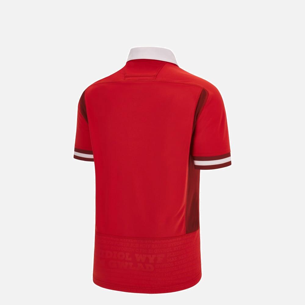 Macron Wales Rugby World Cup 2023 Kids Home Shirt 2/6