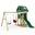 Spielturm DinkyStar mit Schaukel & grüner Rutsche