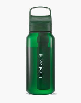 Lifestraw go 2.0 waterfles met filter - 1l - groen